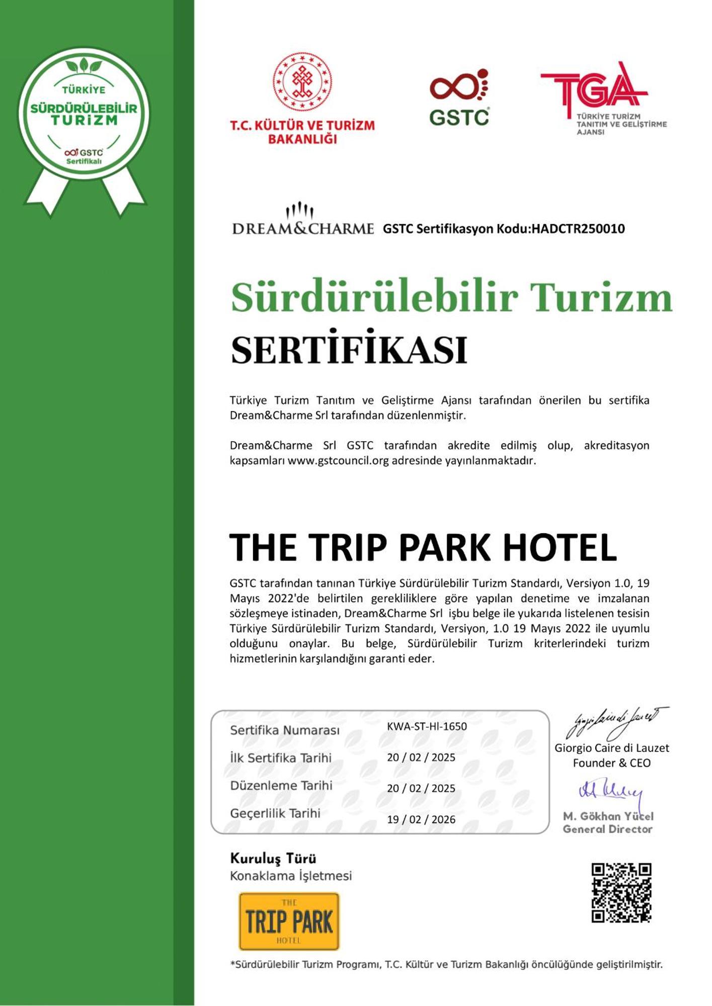 Trip Park Hotel Istanbul Exterior foto